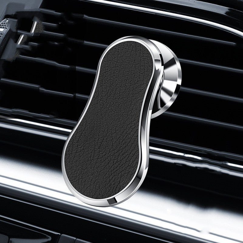 HKM-409683 Upgraded Car Magnet Holder F6 with Strong Magnetic Attraction in Silver, Black, or Rose Gold