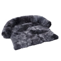 HKM-4098493 Fluffy Plush Dog Bed with Removable Washable Cover for Medium to Large Pets