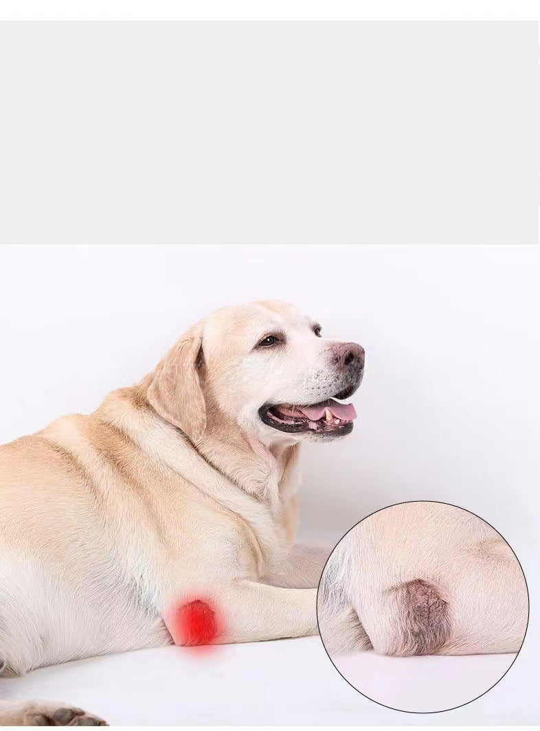 HKM-4098621 Dog Leg Support Protector with Adjustable Straps for Front and Rear Leg Injuries, Stabilizing Knee Brace