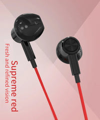 HKM-409875 Wired Earphones with Microphone for iPhone and Android - 3.5mm Stereo Headset