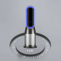HKM-410003 Bladeless Electric Fan Heater with Night Light – 2000W Dual Purpose Portable Device for Home and Office Use