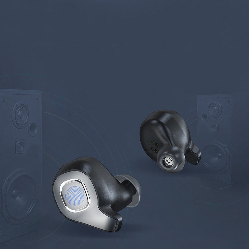 HKM-410003 Waterproof Bluetooth Stereo Sports Headset with Dual Ear Support and Voice Control
