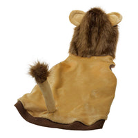 HKM-4101181 Pet Transformation Costume for Dogs and Cats - Stretch Velvet Lion Outfit