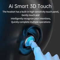 HKM-410131 M27 TWS Bluetooth 5.3 Wireless Gaming Earbuds with LED Lights and Noise Cancelling