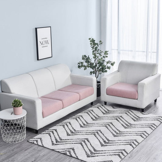 HKM-410195 Nordic Simple Corn Velvet Combination Sofa Cover in Various Colors, Modern Design, Polyester Fabric