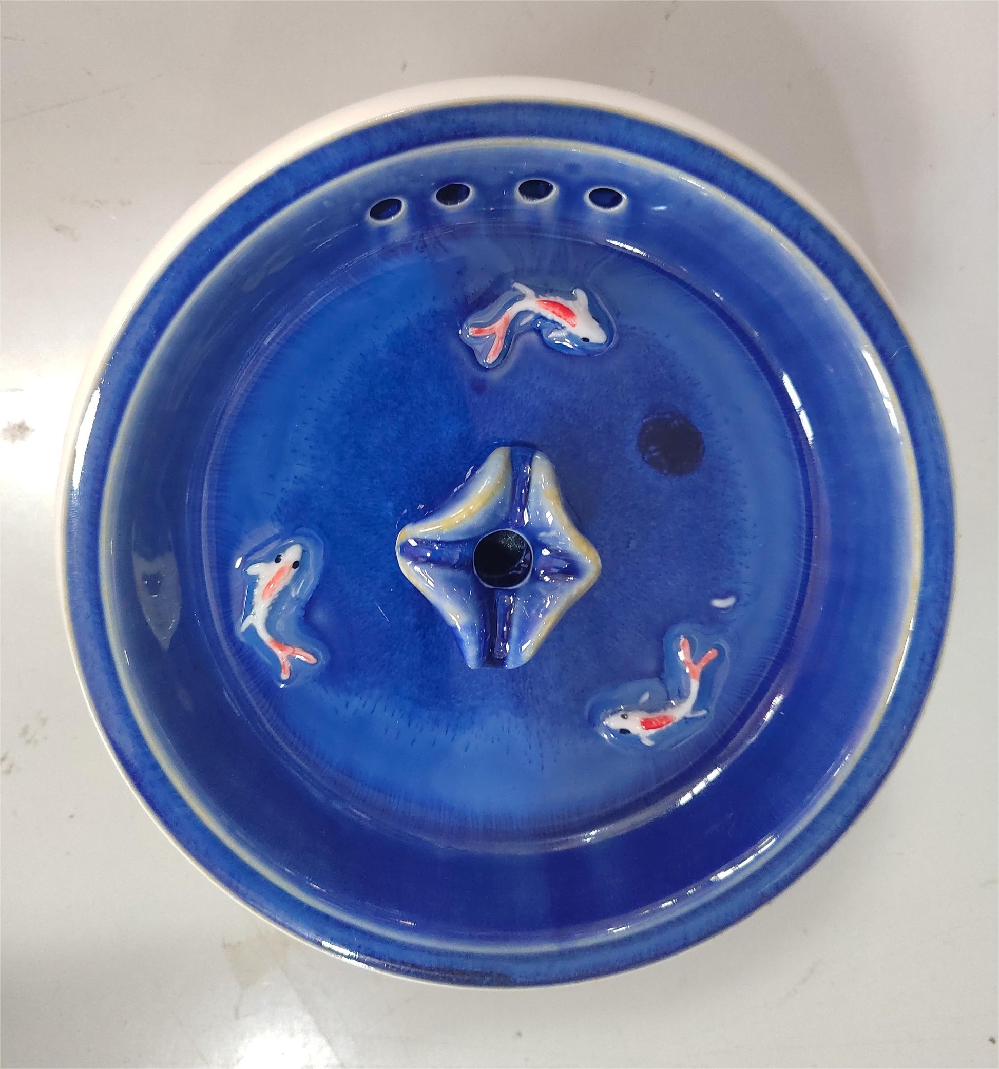 HKM-4102973 Ceramic Water Circulation Cat Drinking Fountain in Multiple Colors