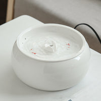 HKM-4102973 Ceramic Water Circulation Cat Drinking Fountain in Multiple Colors