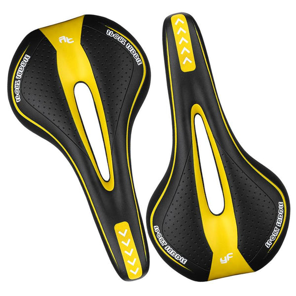 HKM-410323 Splicing Creative Mountain Bike Saddle Cushion for Enhanced Comfort