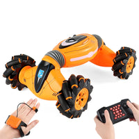 HKM-410387 Gesture Sensing Remote Control Stunt Car with 360 Spin, LED Lights and Music
