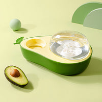 HKM-4104253 Automatic Avocado Shape Pet Feeder and Water Dispenser for Small Animals