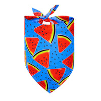 HKM-4104381 Pet Triangle Drool Towel in Summer Fruit Designs for Dogs