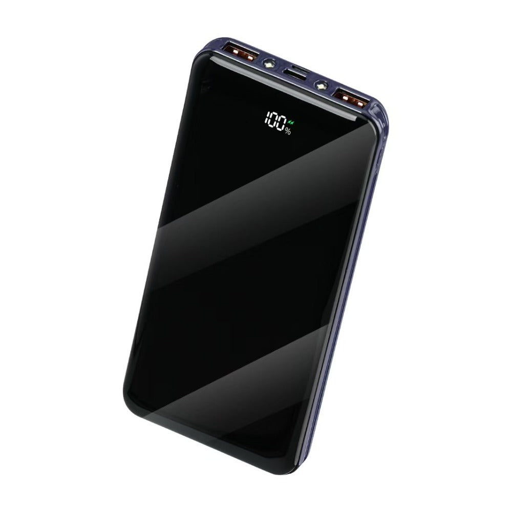 HKM-410515 Portable Power Bank with Slim Design - 18cm x 9.5cm x 2.8cm, Lightweight at 0.3kg