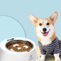 HKM-4106941 Stainless Steel Anti-Tipping Bowl for Weighing Pets ¨C 500g Capacity