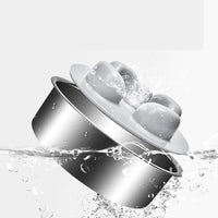 HKM-4106941 Stainless Steel Anti-Tipping Bowl for Weighing Pets ¨C 500g Capacity