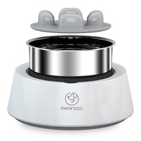 HKM-4106941 Stainless Steel Anti-Tipping Bowl for Weighing Pets ¨C 500g Capacity