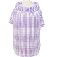 HKM-4107325 Soft Cotton Pajamas for Dogs and Cats - Fashionable Hooded Shirt for Comfortable Wear