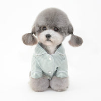 HKM-4107325 Soft Cotton Pajamas for Dogs and Cats - Fashionable Hooded Shirt for Comfortable Wear