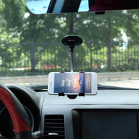 HKM-410835 Universal 360-Degree Rotating Car Mount Holder for Smartphones and GPS Devices