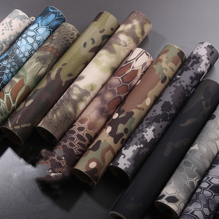 HKM-410963 Self-Adhesive Camo Elastic Paste Cloth for Quick Drying Applications - 30CM