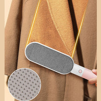 HKM-4110013 Double-Sided Pet Hair Remover Brush for Clothes, Furniture, and Car - Effective Fur and Lint Cleaner