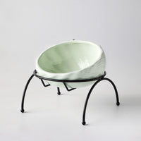 HKM-4112701 Elevated Food Bowl for Small Dogs with Optional Shelf, 10-10.9cm Diameter