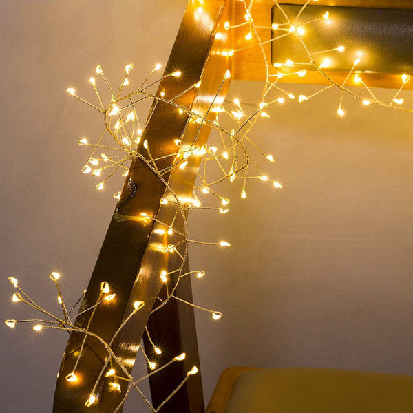 HKM-411411 Colorful LED String Lights for Christmas Tree Decoration with Remote Control (USB, Multiple Lengths)