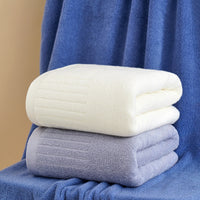 HKM-411539 Pure Cotton Thick Bath Towel - Soft, Absorbent & Lint-Free in Multiple Colors