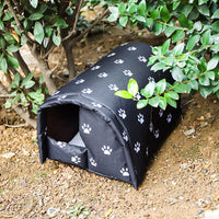 HKM-4116541 Outdoor Waterproof Sunscreen Cat House in Fashionable Oxford Cloth