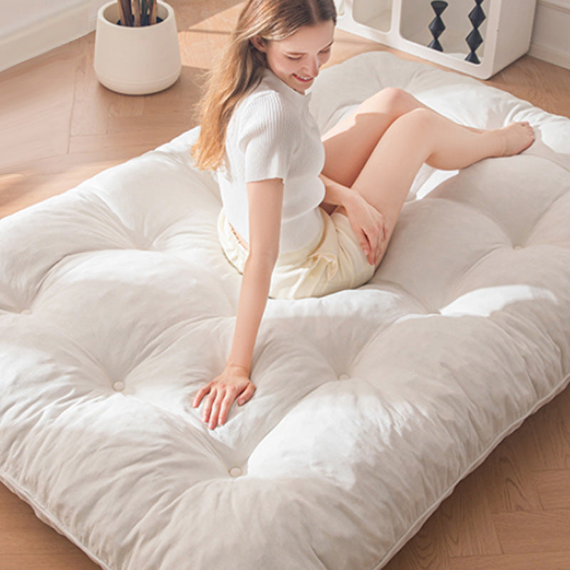 HKM-412115 Zero Pressure Sponge Mattress in Beige and Gray, Flannel, 200x135cm & 200x150cm