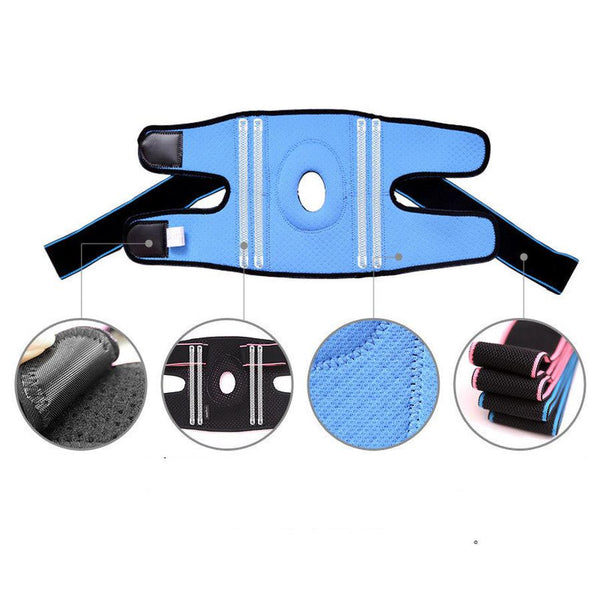 HKM-412179 Pressurized Silicone Cold Knee Pads for Sports and Fitness - Multiple Color Options Available