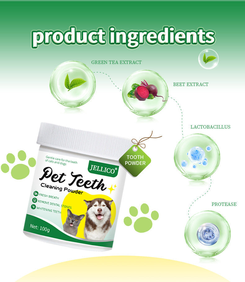 HKM-4125885 Edible Seaweed Tooth Cleaning Powder for Fresh Breath - 100g