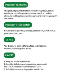 HKM-4125885 Edible Seaweed Tooth Cleaning Powder for Fresh Breath - 100g