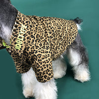 HKM-4126397 Cute Striped Cotton Shirt for Small Dogs - School Uniform Style, Multiple Sizes Available