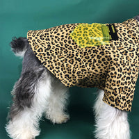 HKM-4126397 Cute Striped Cotton Shirt for Small Dogs - School Uniform Style, Multiple Sizes Available