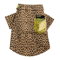HKM-4126397 Cute Striped Cotton Shirt for Small Dogs - School Uniform Style, Multiple Sizes Available