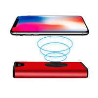 HKM-412819 20000 mAh Wireless Charging Power Bank with Metal Housing and 5W Output