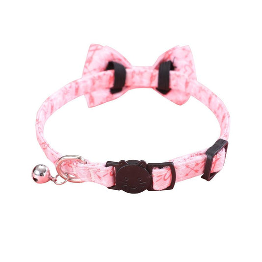 HKM-412819 Valentine's Day Pet Leash Bow Tie with Heart Pattern