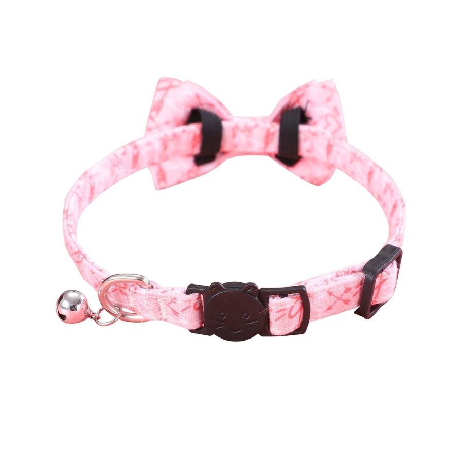 HKM-412819 Valentine's Day Pet Leash Bow Tie with Heart Pattern