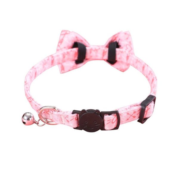 HKM-412819 Valentine's Day Pet Leash Bow Tie with Heart Pattern