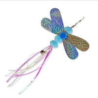 HKM-4128829 Insect Series Cat Toy Replacement Head - Butterfly, Bee, Dragonfly, Ladybug Fur Chewing Toy