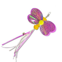 HKM-4128829 Insect Series Cat Toy Replacement Head - Butterfly, Bee, Dragonfly, Ladybug Fur Chewing Toy