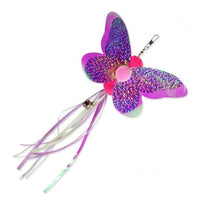 HKM-4128829 Insect Series Cat Toy Replacement Head - Butterfly, Bee, Dragonfly, Ladybug Fur Chewing Toy
