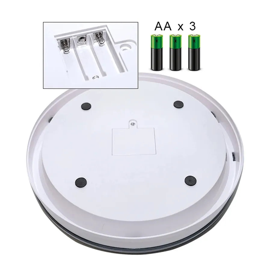 HKM-412883 Automatic Pet Food Dispenser with Smart Timed Control, White, Size 30 cm x 7 cm