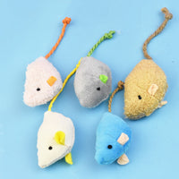 HKM-412883 Herbal Plush Mouse Cat Teaser Toy