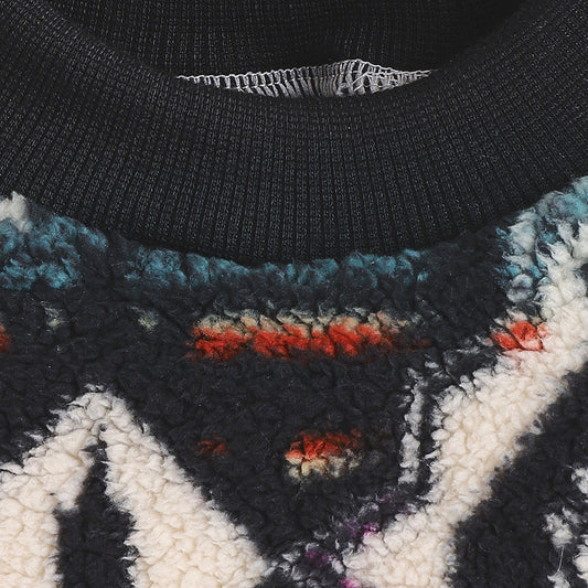 HKM-4129085 Ethnic Style Thickened Fleece Sweater for Cats and Dogs