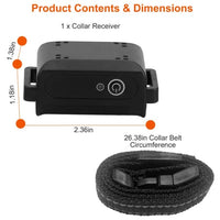 HKM-4129469 Waterproof Dog Training Collar Receiver with IP67 Protection