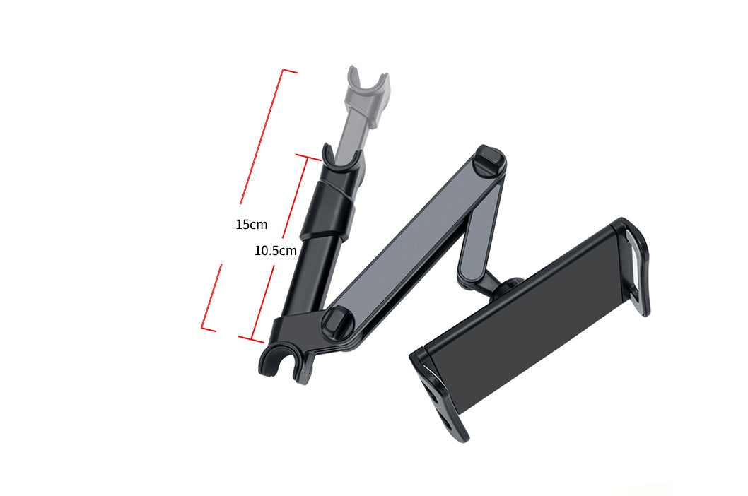 HKM-412947 Universal Car Rear Seat Phone and Tablet Holder for Navigation and Entertainment