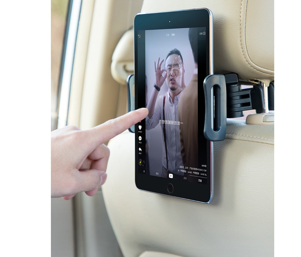 HKM-412947 Universal Car Rear Seat Phone and Tablet Holder for Navigation and Entertainment