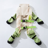 HKM-4131389 Durable Waterproof Dog Pants with Reflective Stripes and Adjustable Fit for Outdoor Activities