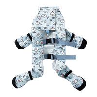 HKM-4131389 Durable Waterproof Dog Pants with Reflective Stripes and Adjustable Fit for Outdoor Activities